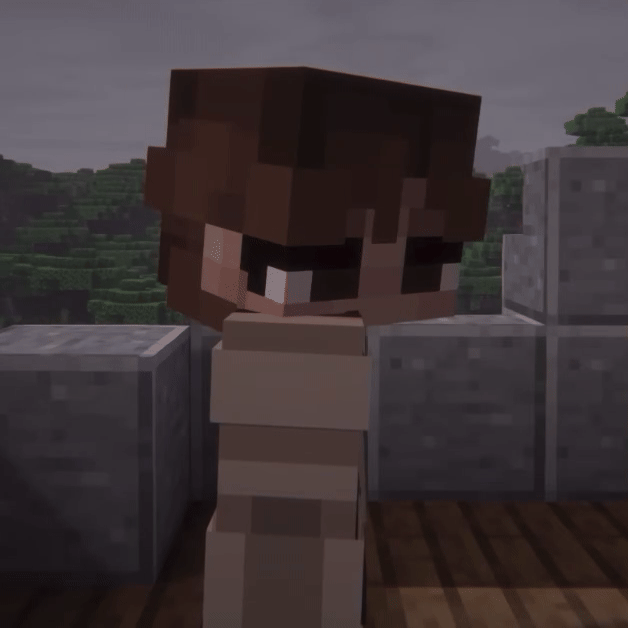 a gif of stage 1 vampires owen raising an incredulous eyebrow and then looking to the side